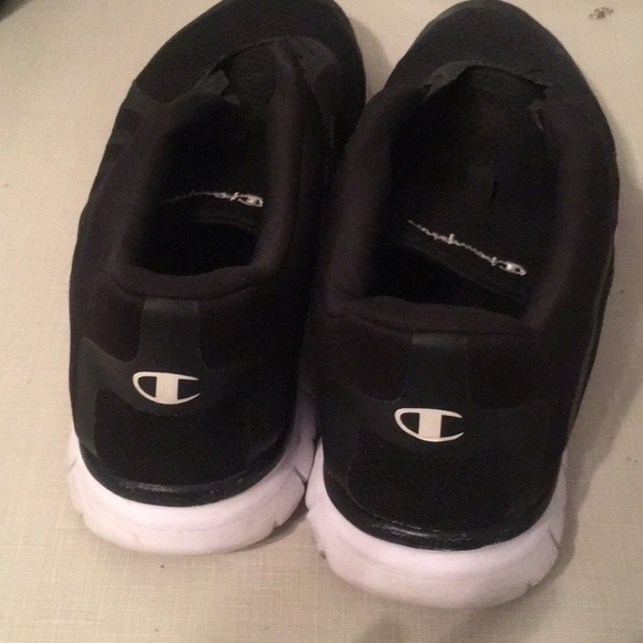Black champion running/everyday shoes. - Picture 2 of 3